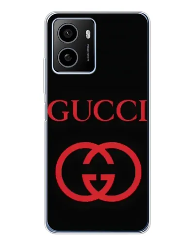 Чохол для HMD Pulse Plus з картинкою «Gucci — червоний логотип»