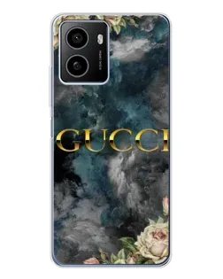 Чохол для HMD Pulse Plus з картинкою «Абстрактні квіти Gucci»