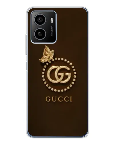 Чохол для HMD Pulse Plus з картинкою «Gucci — золотий метелик»