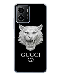Чохол для HMD Pulse Plus з картинкою «Gucci — срібний лев»