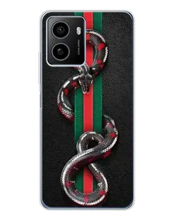 Чохол для HMD Pulse Plus з картинкою «Gucci — змія на смузі»