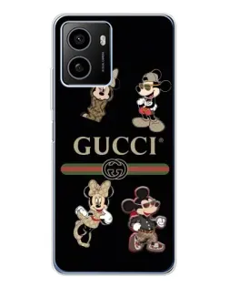 Чохол для HMD Pulse Plus з картинкою «Gucci — герої Disney та монограма»