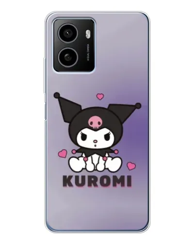 Чехол для HMD Pulse Plus с картинкой «Kuromi — фиолетовый арт»