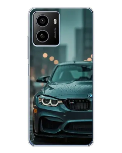 Чехол для HMD Pulse Plus с картинкой «BMW в огнях города»