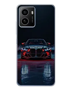 Чехол для HMD Pulse Plus с картинкой «BMW на мокрой дороге»