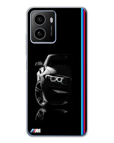 Чехол для HMD Pulse Plus с картинкой «Силуэт BMW в темноте»
