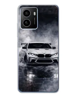 Чехол для HMD Pulse Plus с картинкой «BMW сквозь туман»
