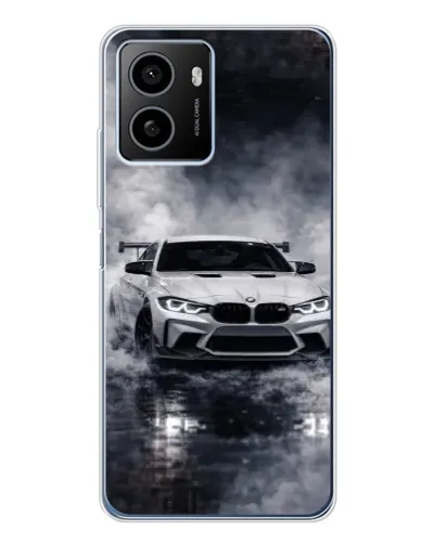 Чехол для HMD Pulse Plus с картинкой «BMW сквозь туман»