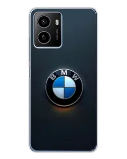 Чехол для HMD Pulse Plus с картинкой «Логотип BMW — минимализм»