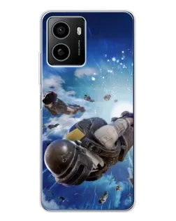 Чехол для HMD Pulse Plus с картинкой «Десант PUBG — прыжок»