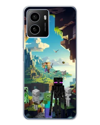 Чехол для HMD Pulse Plus с картинкой «Эндермен в лесу»