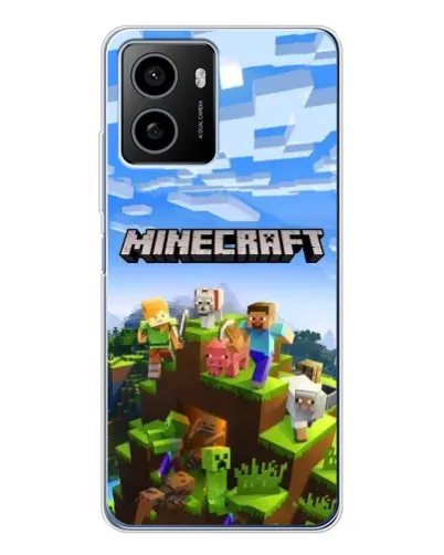 Чехол для HMD Pulse Plus с картинкой «Minecraft классический мир»