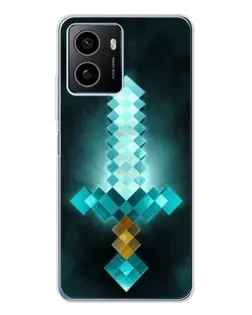 Чехол для HMD Pulse Plus с картинкой «Алмазный меч неон»