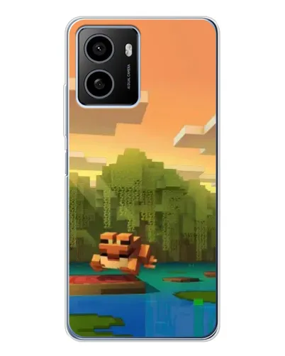 Чехол для HMD Pulse Plus с картинкой «Майнкрафт закат солнца»