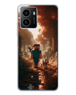 Чехол для HMD Pulse Plus с картинкой «Стив в лесу»