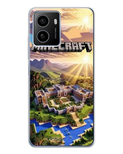 Чехол для HMD Pulse Plus с картинкой «Minecraft панорама»