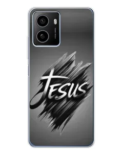Чехол для HMD Pulse Plus с картинкой «Надпись Jesus Graffiti»