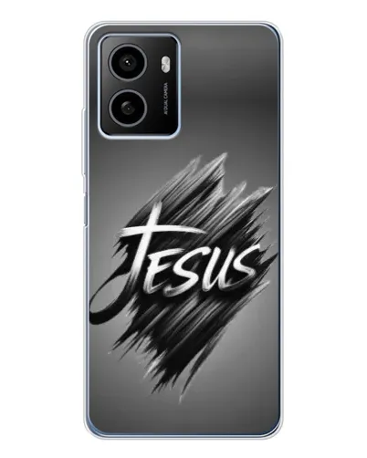 Чехол для HMD Pulse Plus с картинкой «Надпись Jesus Graffiti»