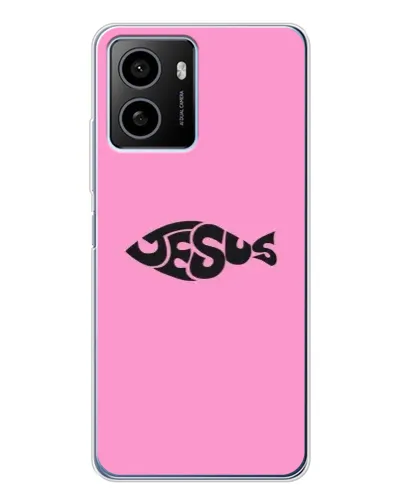 Чехол для HMD Pulse Plus с картинкой «Розовый символ  Jesus»