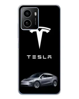 Чехол для HMD Pulse Plus с картинкой «Tesla Model Y»