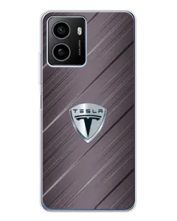 Чехол для HMD Pulse Plus с картинкой «Металлическая текстура Tesla»