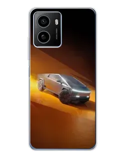Чехол для HMD Pulse Plus с картинкой «Cybertruck в пустыне»