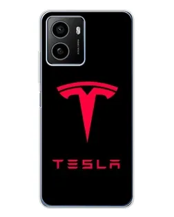 Чехол для HMD Pulse Plus с картинкой «Tesla Red Logo»