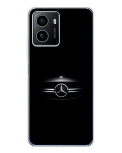 Чехол для HMD Pulse Plus с картинкой «Mercedes — абстрактные линии»