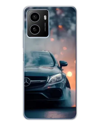 Чохол для HMD Pulse Plus з картинкою «Mercedes — нічне місто»