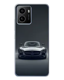 Чохол для HMD Pulse Plus з картинкою «Mercedes на чорному»