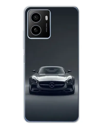 Чохол для HMD Pulse Plus з картинкою «Mercedes на чорному»