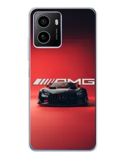 Чохол для HMD Pulse Plus з картинкою «Mercedes AMG — червона лінія»