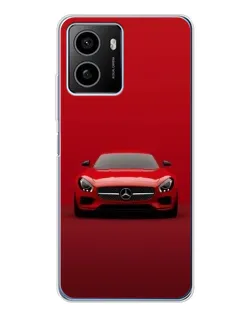 Чохол для HMD Pulse Plus з картинкою «Червоний Mercedes AMG»