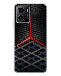Чохол для HMD Pulse Plus з картинкою «Mercedes Carbon Grid»
