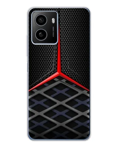 Чохол для HMD Pulse Plus з картинкою «Mercedes Carbon Grid»
