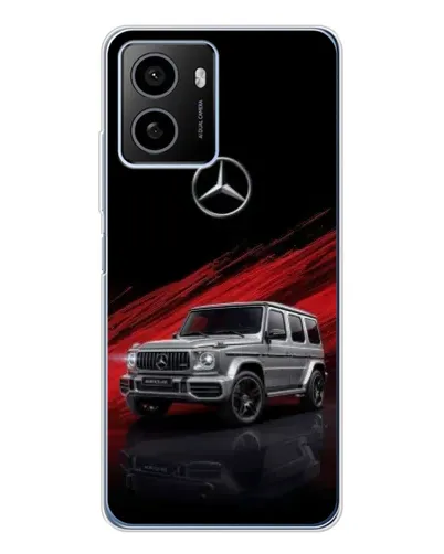 Чохол для HMD Pulse Plus з картинкою «Mercedes G-Class червоний»