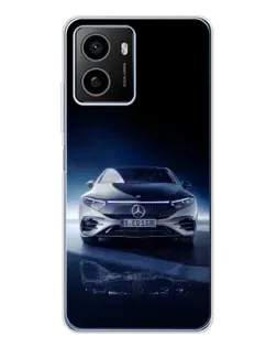 Чохол для HMD Pulse Plus з картинкою «Нічний Mercedes EQ»