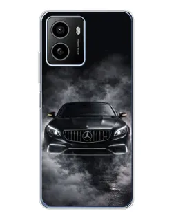 Чохол для HMD Pulse Plus з картинкою «Mercedes у диму»