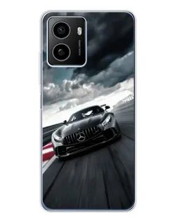 Чохол для HMD Pulse Plus з картинкою «Гоночний Mercedes AMG»