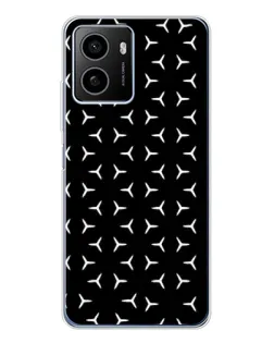 Чехол для HMD Pulse Plus с картинкой «Mercedes паттерн звезд»