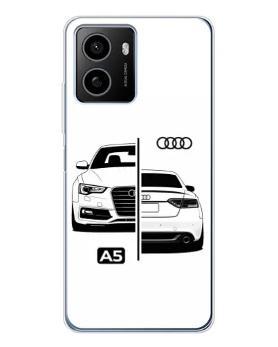 Чехол для HMD Pulse Plus с картинкой «Audi — контрастный дизайн» Чехол для HMD Pulse Plus с картинкой «Audi — контрастный дизайн»
