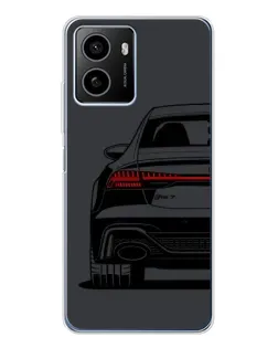 Чехол для HMD Pulse Plus с картинкой «Задняя часть Audi — арт»