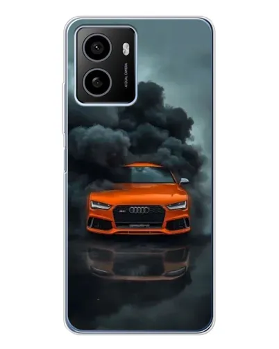 Чехол для HMD Pulse Plus с картинкой «Audi в облаках дыма» Чехол для HMD Pulse Plus с картинкой «Audi в облаках дыма»