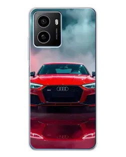 Чехол для HMD Pulse Plus с картинкой «Audi RS — красный стиль»