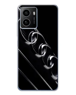 Чехол для HMD Pulse Plus с картинкой «Audi — абстрактные кольца»