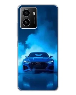 Чехол для HMD Pulse Plus с картинкой «Audi — голубая энергия»