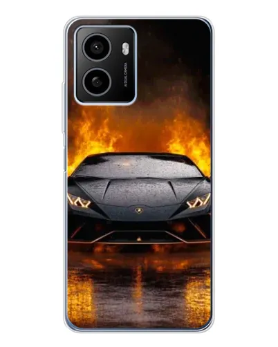 Чехол для HMD Pulse Plus с картинкой «Lamborghini в огне»