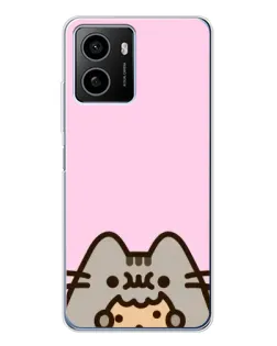 Чехол для HMD Pulse Plus с картинкой «Pusheen и печенье» Чехол для HMD Pulse Plus с картинкой «Pusheen и печенье»