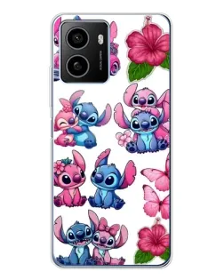 Чехол для HMD Pulse Plus с картинкой «Стикеры Stitch и Angel»