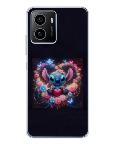 Чехол для HMD Pulse Plus с картинкой «Stitch в цветах»